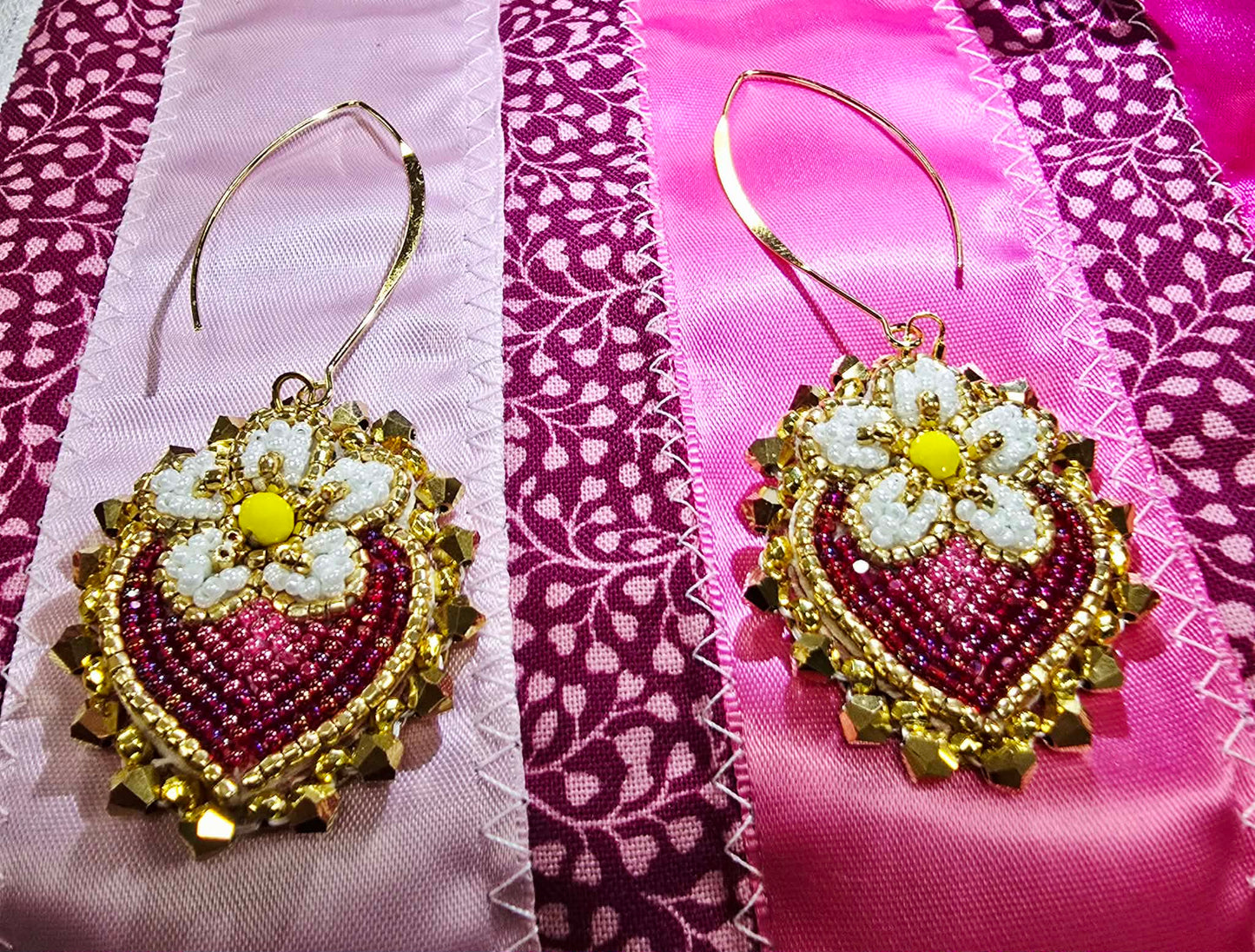 KFRANCISBRAND Strawberry Drop Earrings