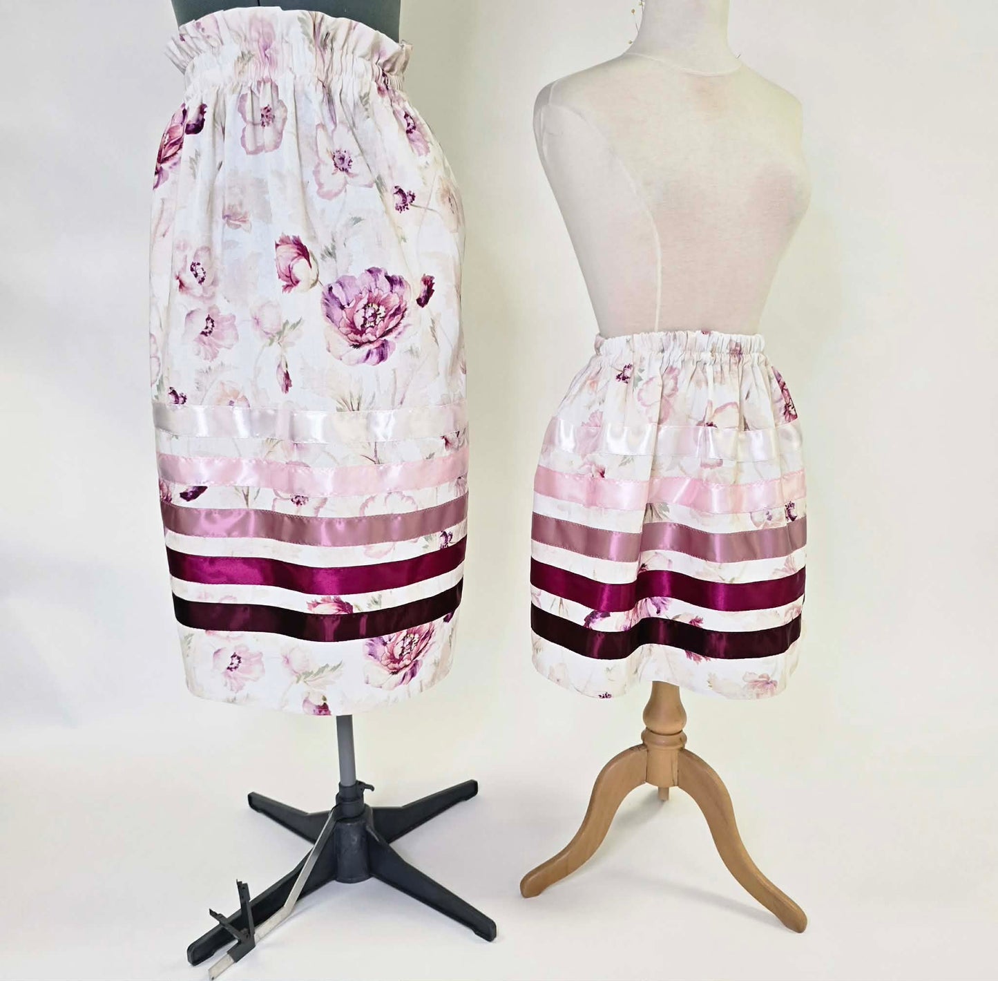 KFrancisBrand Mommy & Me Ribbon Skirt Set