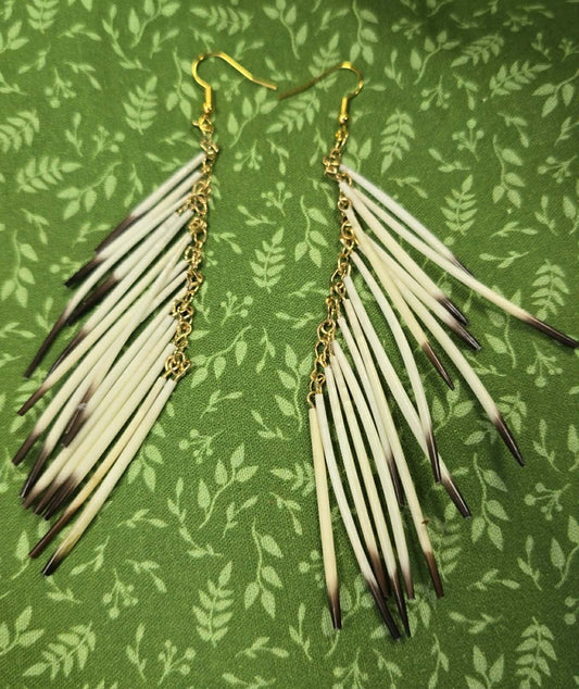 KFRANCISBRANDxTISHATHOMPSON Porcupine Drop Earrings
