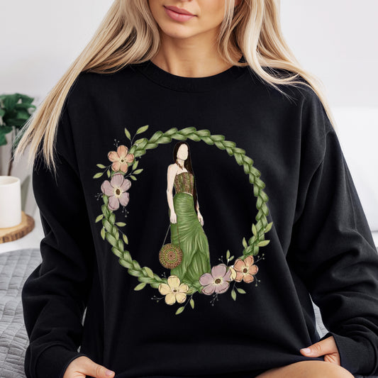 Sweetgrass Green Crew Neck