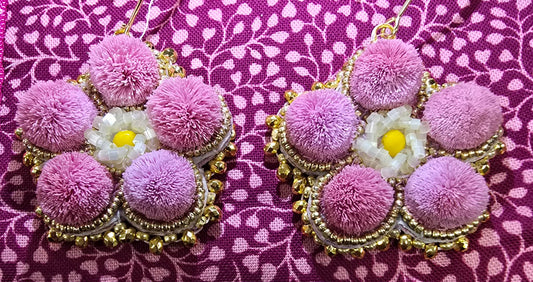 KFRANCISBRAND Caribou Tufted on Smoked Moose Hide