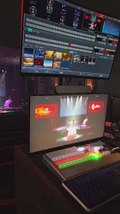 Black Leatherette Below Knee Skirt